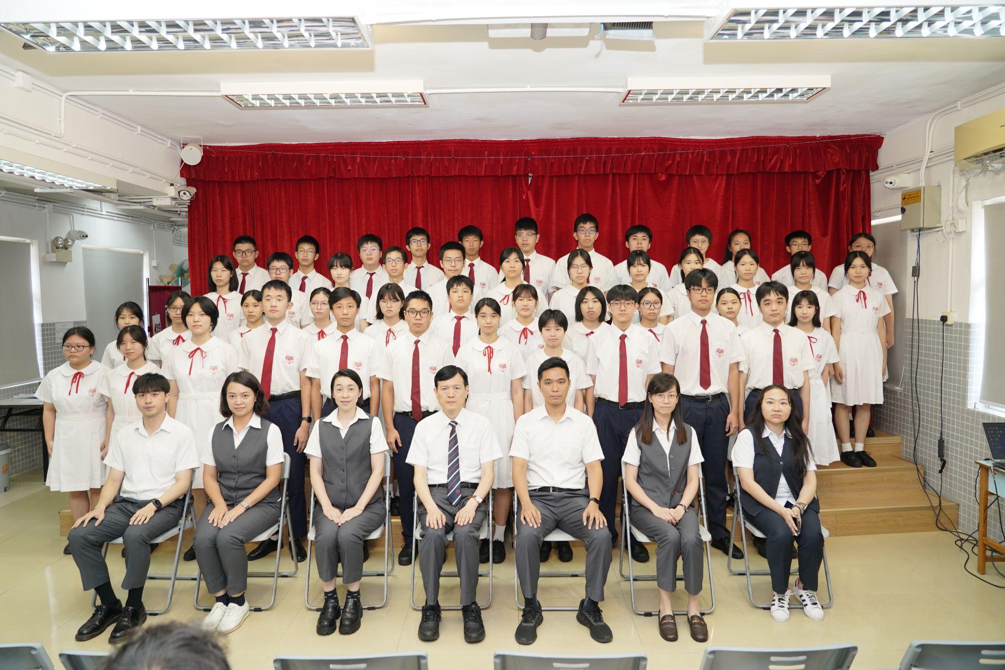 學生會就職典禮圓滿舉行